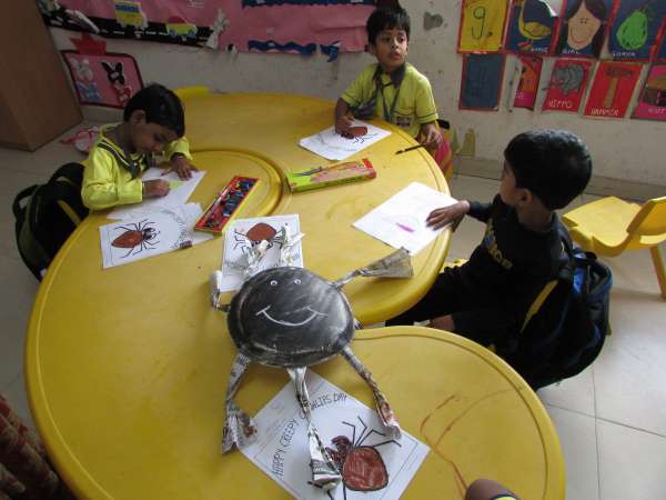  SWS Pre-primary section celebrates Creepy Crawlies Day