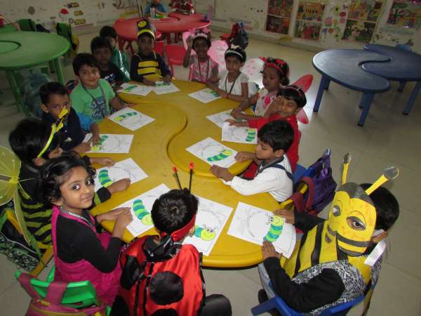  SWS Pre-primary section celebrates Creepy Crawlies Day