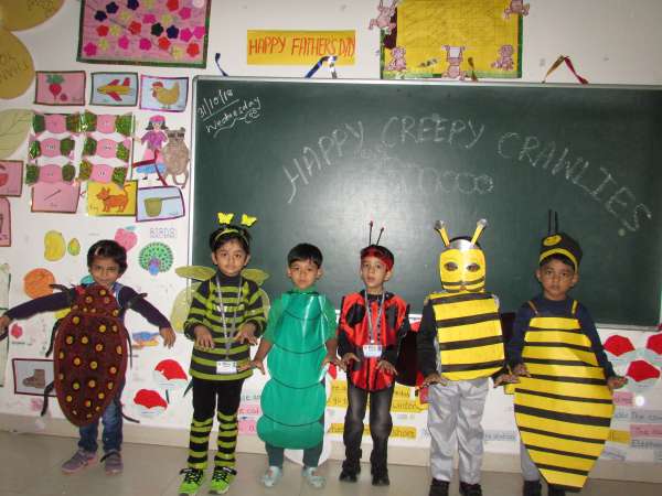  SWS Pre-primary section celebrates Creepy Crawlies Day