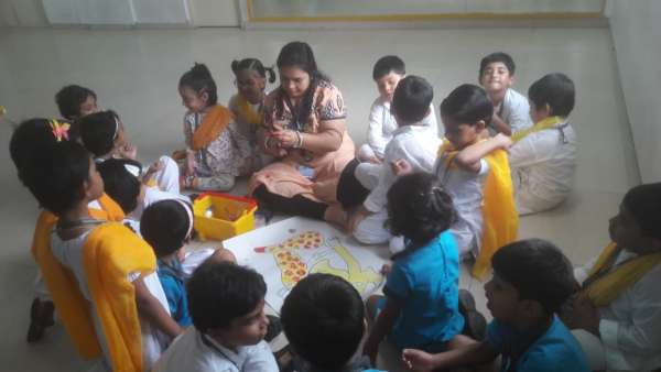 Ganesh Chaturthi Celebration At STEM World School.