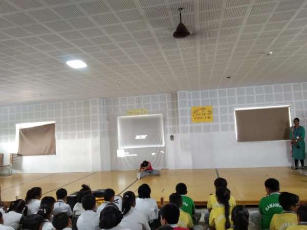 SWS Conduct Special Assembly On International Day For Girl Child.