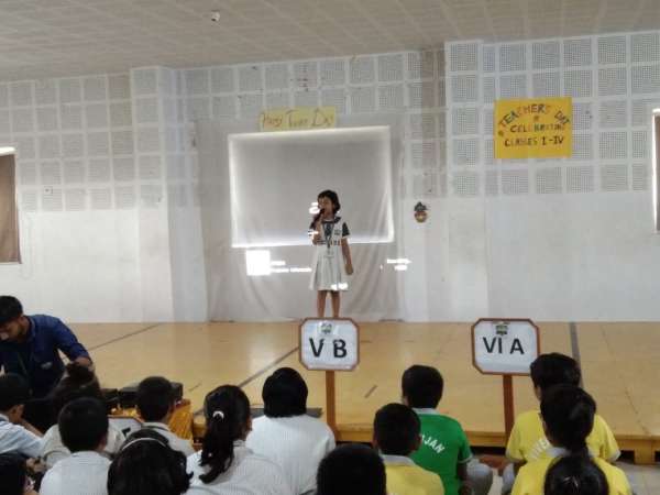 SWS Conduct Special Assembly On International Day For Girl Child.