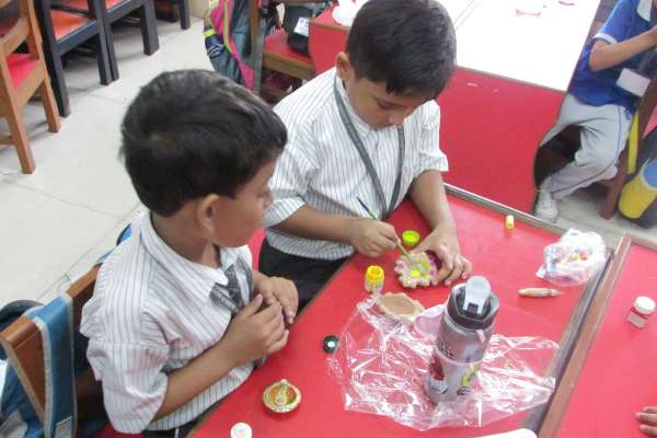 Diwali Fair Organised At STEM World School.