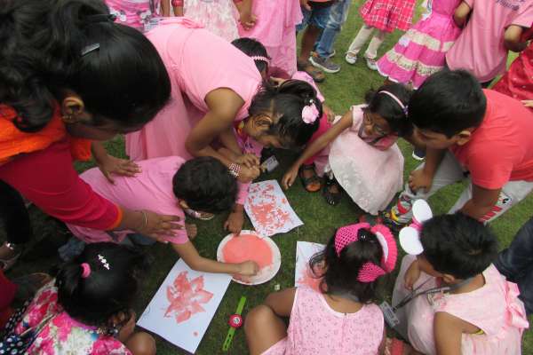 SWS Pre-Primary Section Celebrates Pink Day