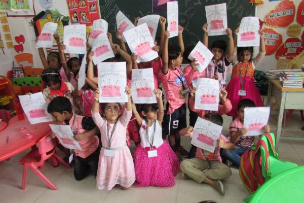 SWS Pre-Primary Section Celebrates Pink Day