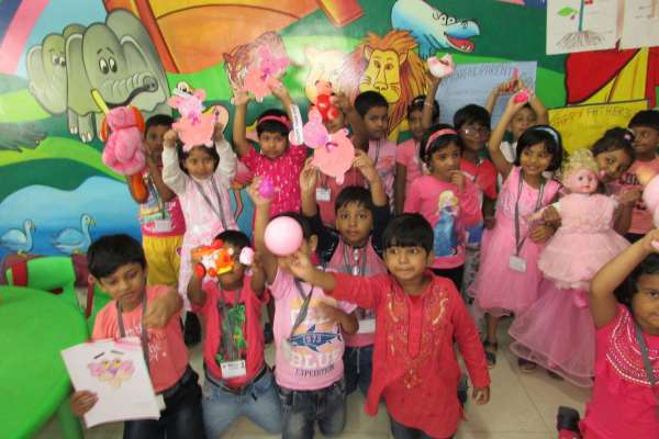 SWS Pre-Primary Section Celebrates Pink Day