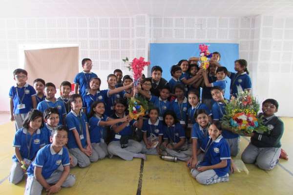 Inter House Flower Bouquet Making Competition 