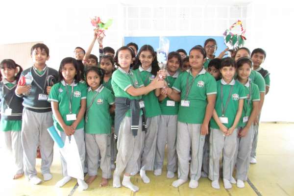 Inter House Flower Bouquet Making Competition 