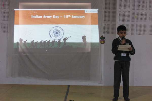 Special Assembly On Indian Army And Martyrs' Day