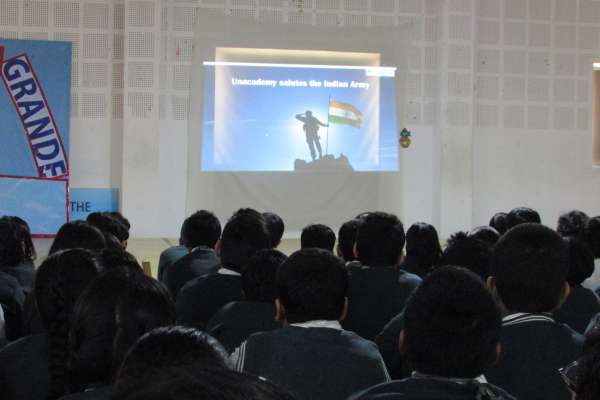 Special Assembly On Indian Army And Martyrs' Day