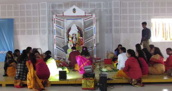 STEM World School Celebrates Saraswati Puja