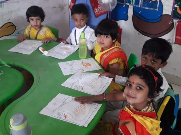 STEM World School Celebrates Saraswati Puja