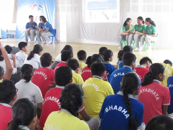 STEM World School Conducts Inter House Debate Activity