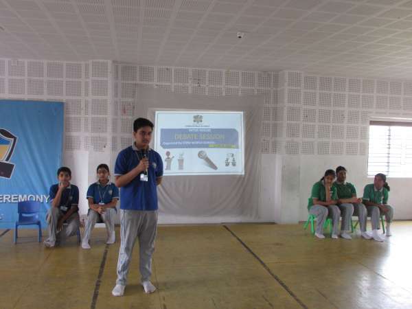 STEM World School Conducts Inter House Debate Activity