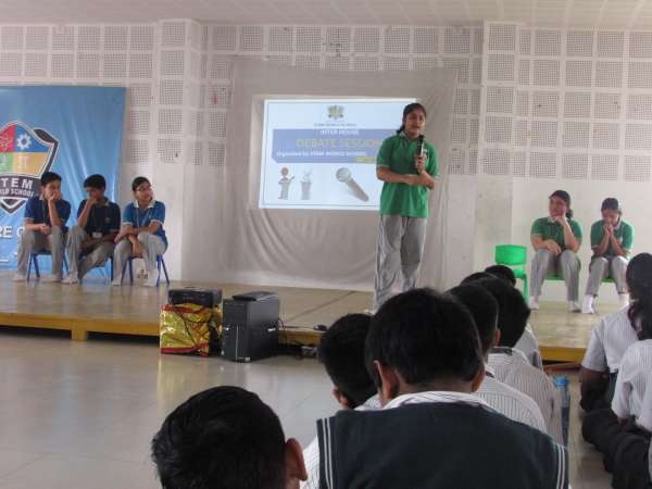 STEM World School Conducts Inter House Debate Activity