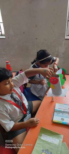 BUTTERFLY PEN STAND MAKING