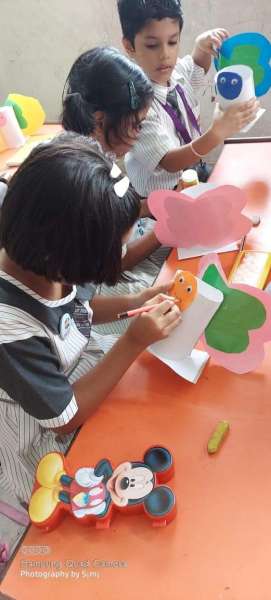 BUTTERFLY PEN STAND MAKING