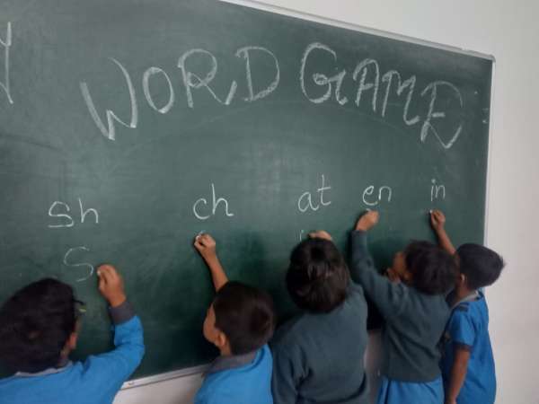 WORD GAME OF PRE PRIMARY