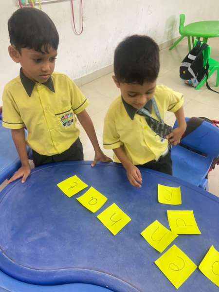 WORD GAME OF PRE PRIMARY