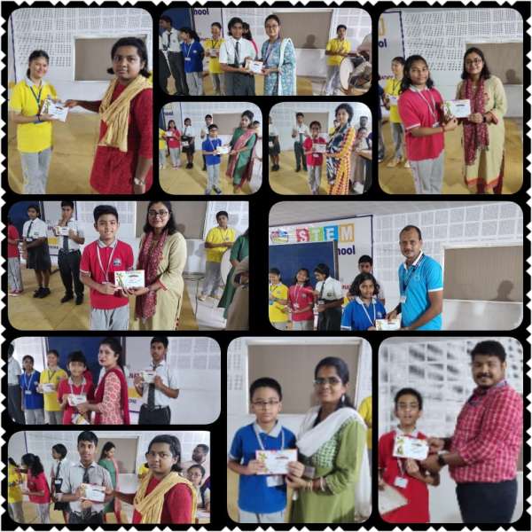 Distribution of Certificates for Outstanding Performance of the Students