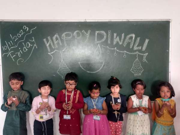 Diwali Celebration for Classes PG - KG