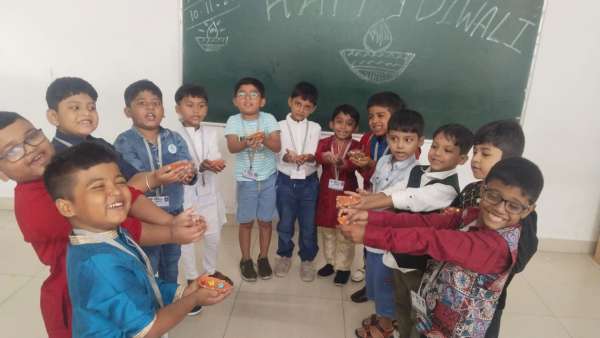 Diwali Celebration for Classes PG - KG