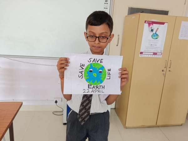Earth Day Celebration for Classes 1 – 5