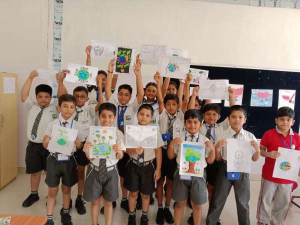 Earth Day Celebration for Classes 1 – 5