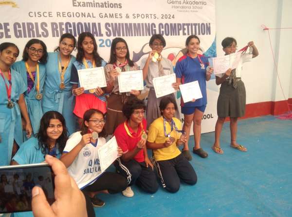 CISCE Swimming Competition for Girls 2024