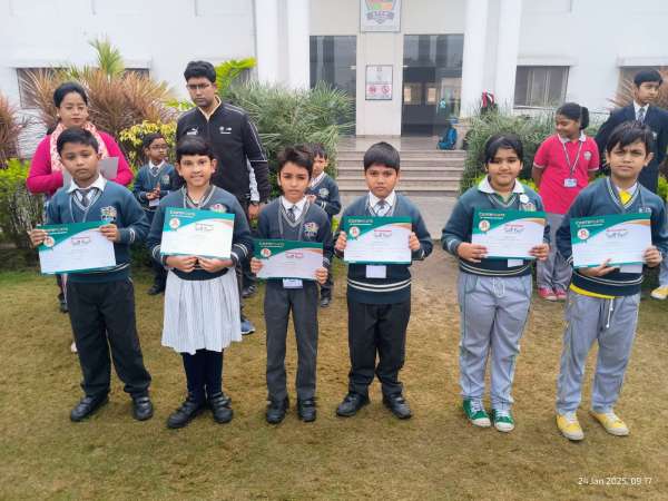 Certificate Distribution Ceremony: WIZ International Spell Bee (School Level) (2025)