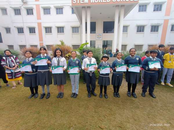 Certificate Distribution Ceremony: WIZ International Spell Bee (School Level) (2025)