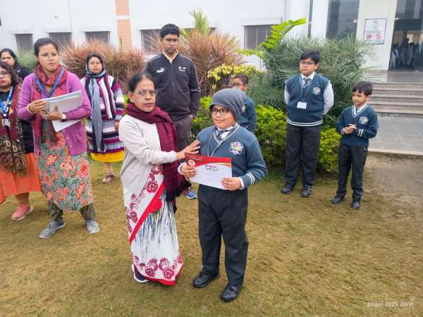 Certificate Distribution Ceremony: WIZ International Spell Bee (School Level) (2025)