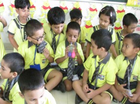 STEM experiment done by our Upper Nursery students (Respiration)