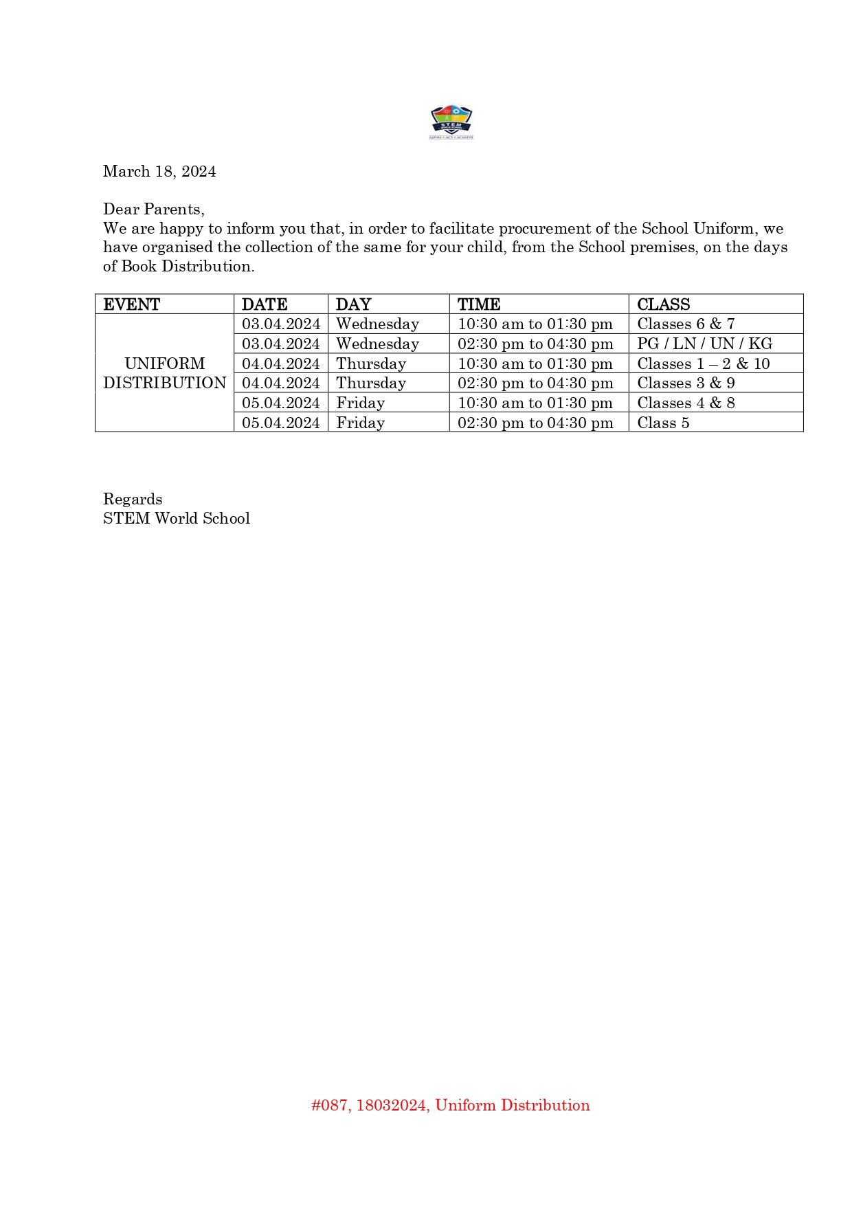 Uniform Distribution